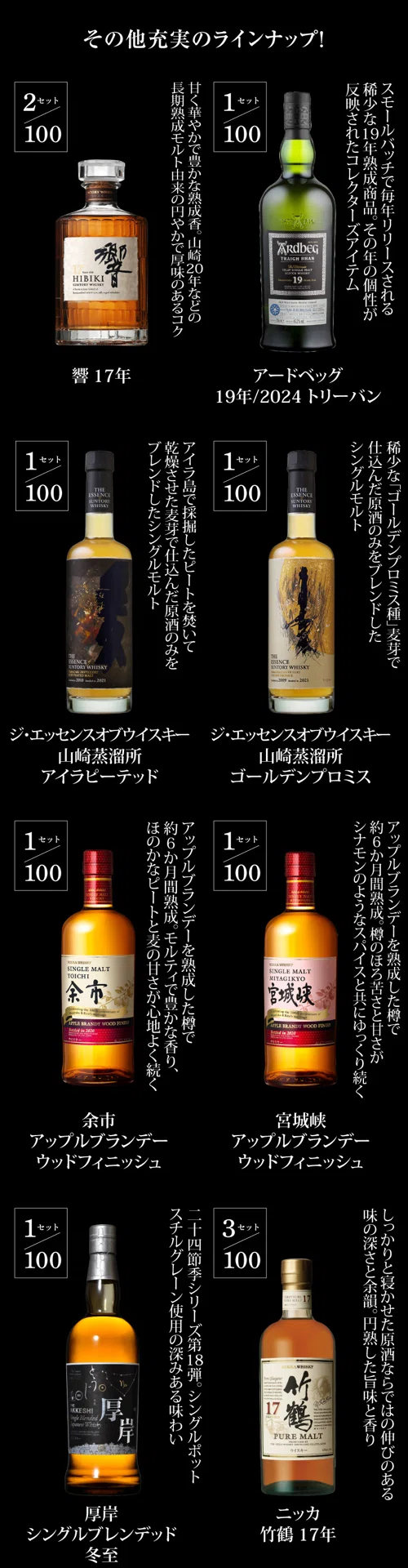 ウイスキー　福袋‼️ ウィスキー福袋】55000円のウィスキー福袋を買ってみました！｜カフェ