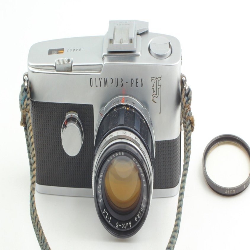 Olympus Pen F シャッター部の折れたバネ再成型｜フィルムカメラ修理の