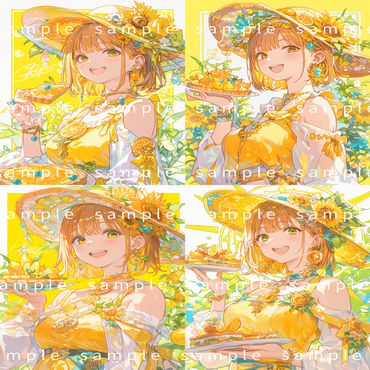 比較】niji journeyで最初に作成したイラストと最新作を並べてみた｜mimi