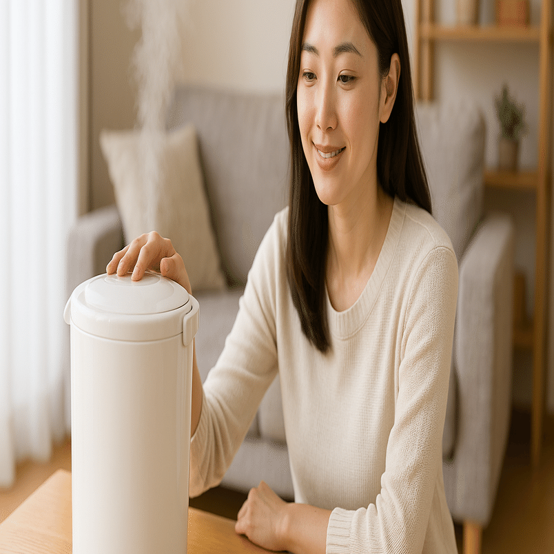象印 ZOJIRUSHI スチーム式 加湿器｜2024年製｜動作確認済み｜上门取｜不退不换 象印ダイレクト限定カラー スチーム式加湿器｜象印ダイレクト