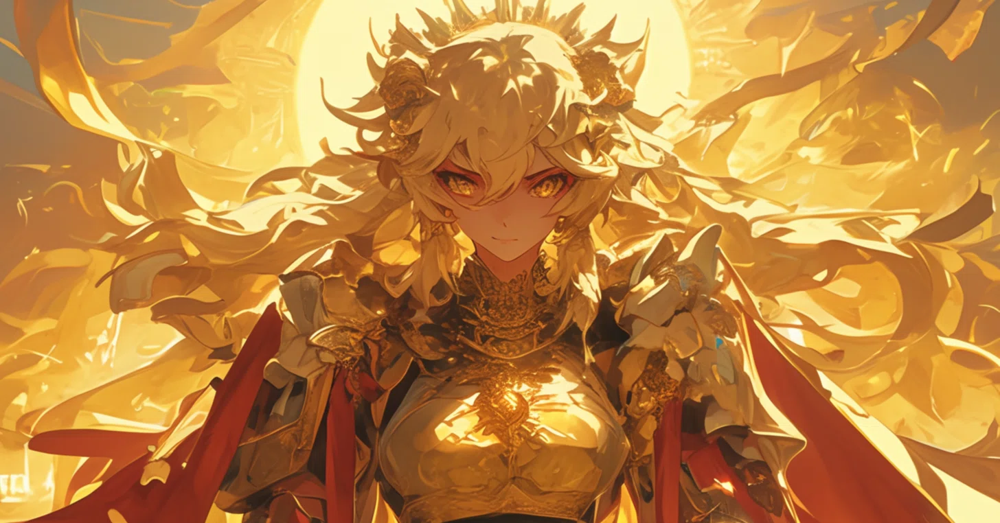 プロンプト無料公開 #012】【黄道十二星座】：獅子宮の乙女 - 獅子座
