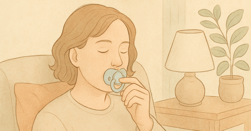 ストレス社会の奇妙な解決法？中国で"大人用おしゃぶり"がバズる