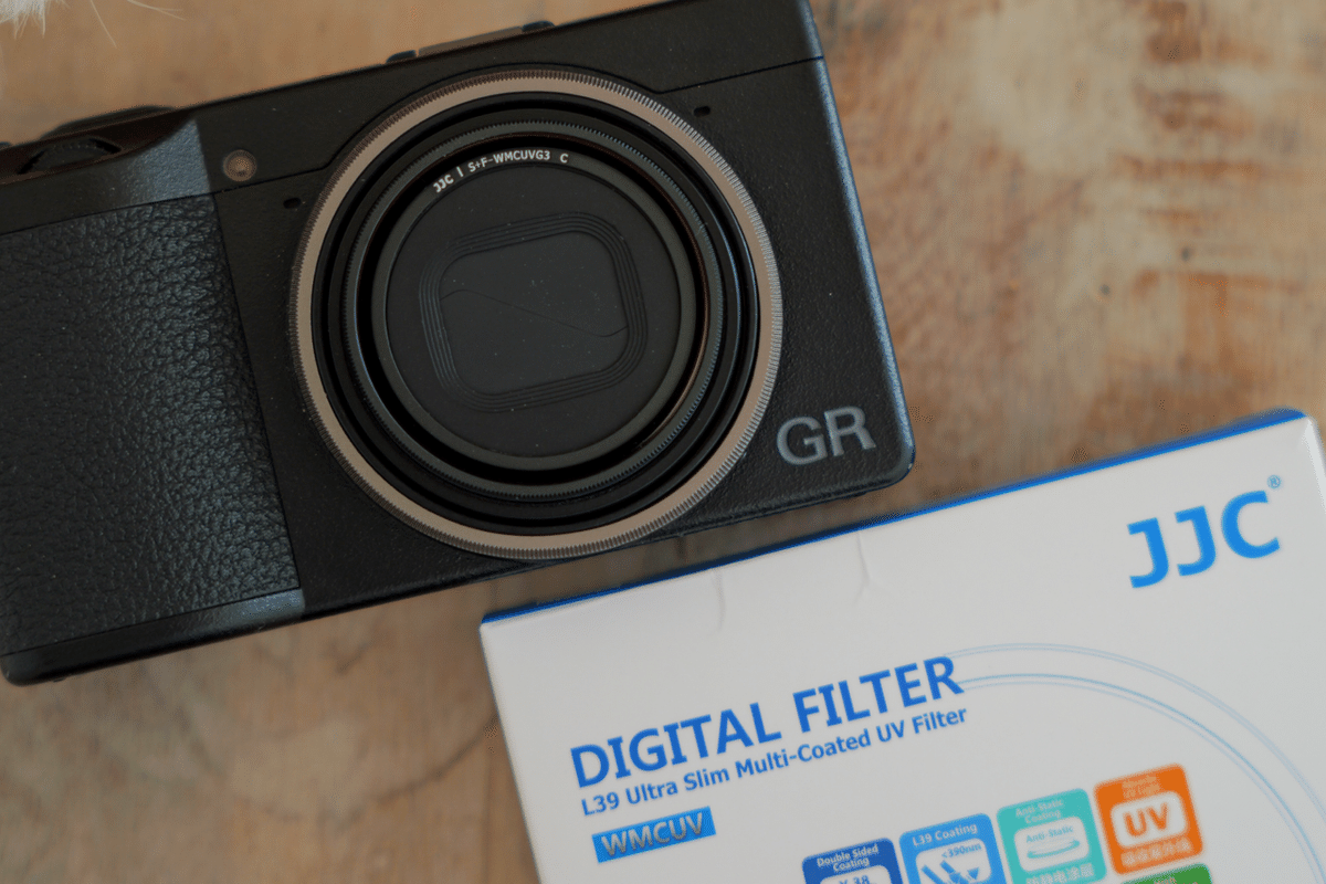 RICOH GRIII ホコリ対策 JJC UV フィルター｜Lumixer