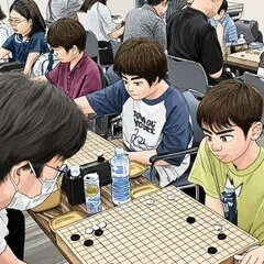 囲碁史記 第139回 雁金・呉打込十番碁｜烏天狗クーロン