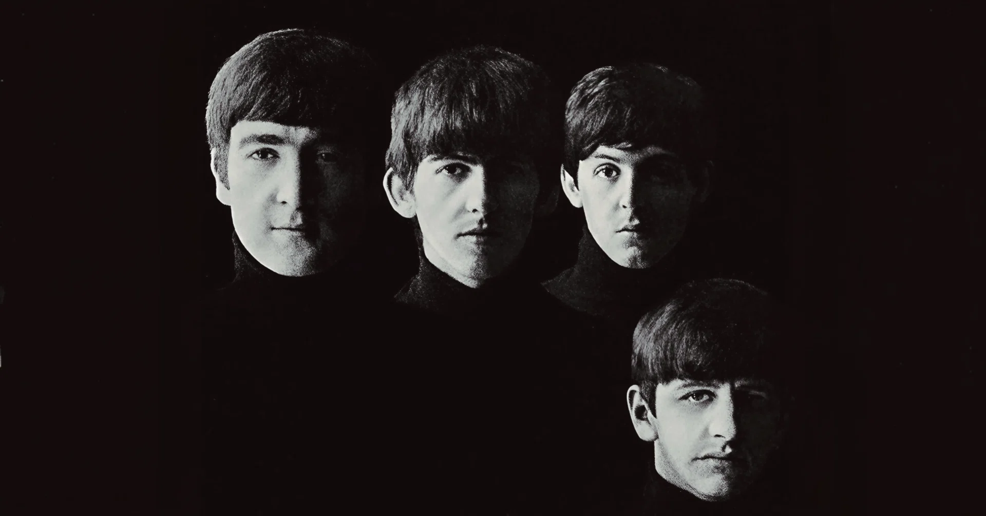 The Beatles4人（ジョン・レノン、ポール・マッカートニー、ジョージ 