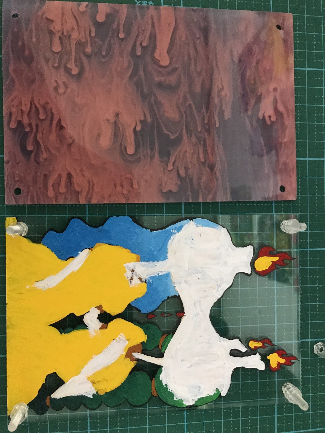 アクリルにアクリルで絵をかいています っていうと伝わらないので詳しめに説明する Curry Ddd Note アクリルにアクリルで絵をかいています っていうと伝わらないので詳しめに説明する Curry Ddd Note