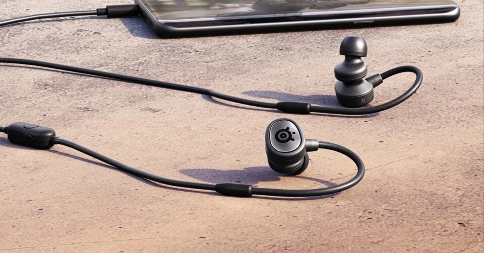 SteelSeries Tusq｜マイク着脱式ゲーミングイヤホン｜軽量＆高音質で