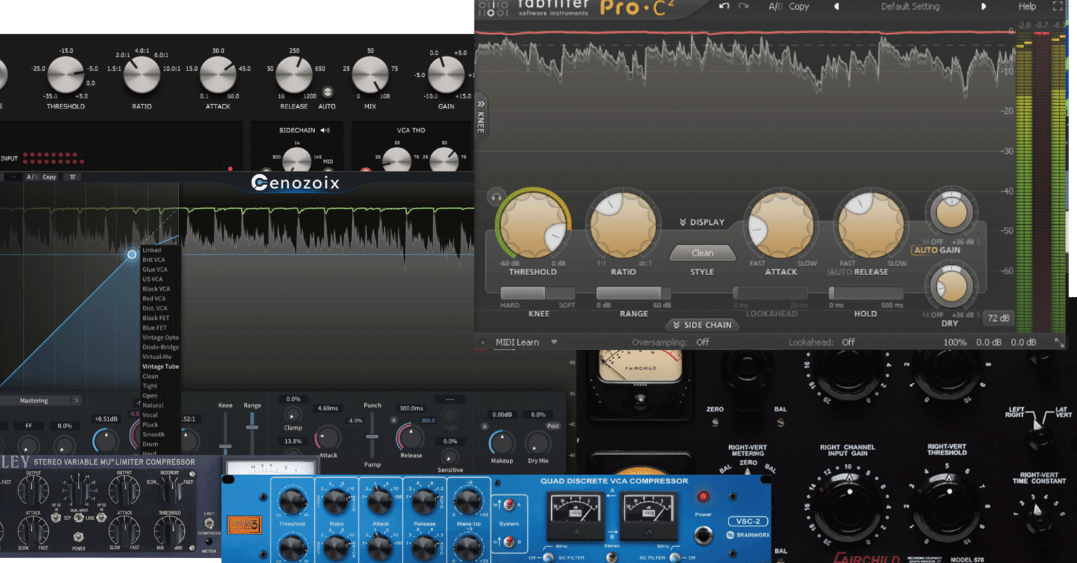 コンプレッサーの種類と使い分け〜マスタリング〜｜Tomomi Aibara