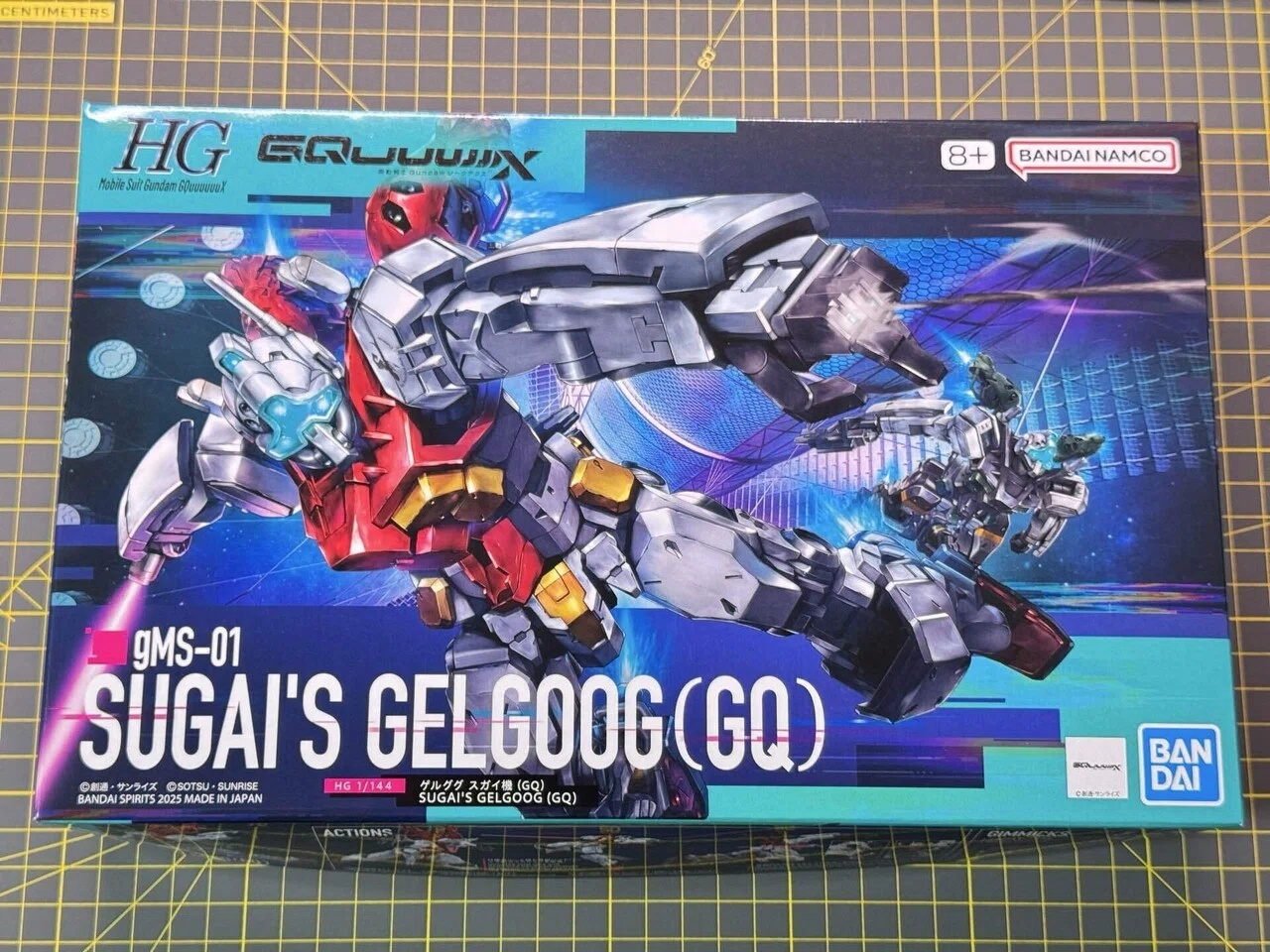 お気楽パチ組｜ゲルググ スガイ機（GQ）組んでみた｜阿藤 根久