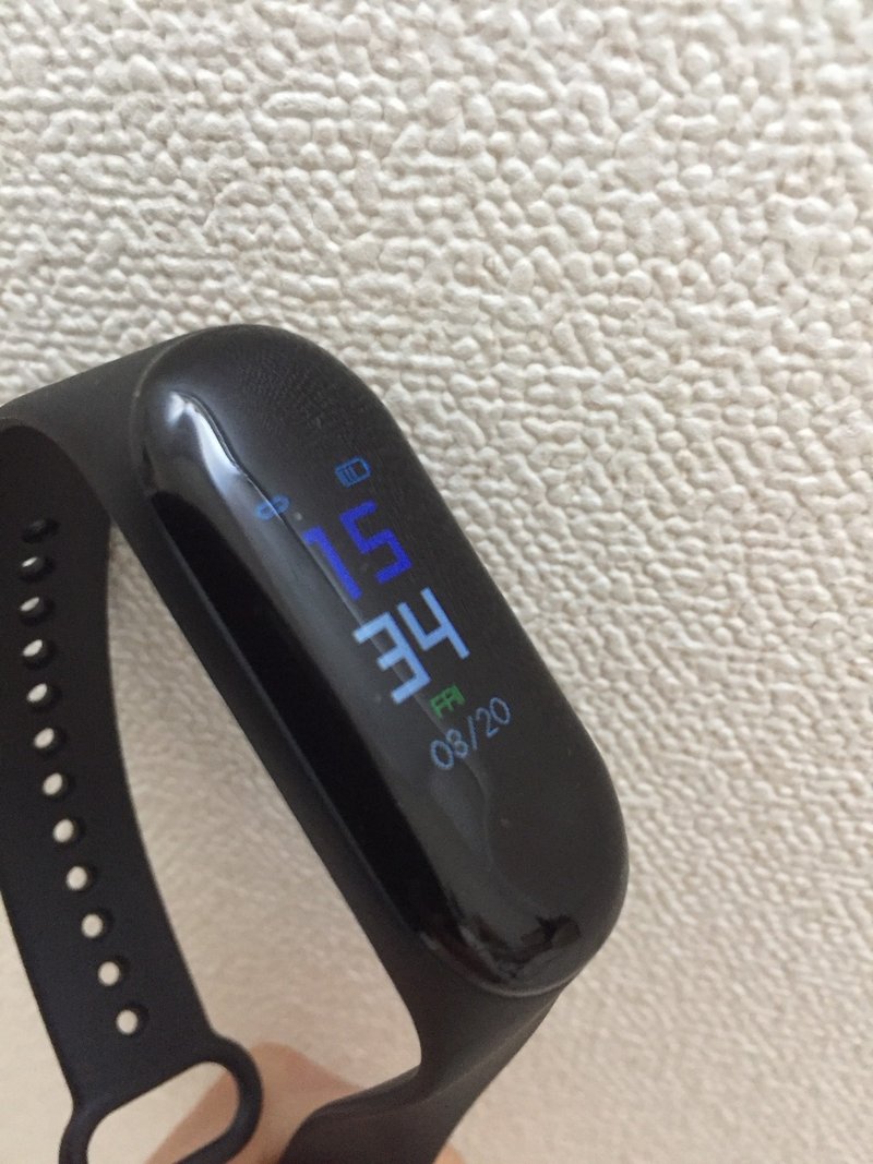 バズってた3coinsのデジタルバンド買ってみた 砂糖からい Note