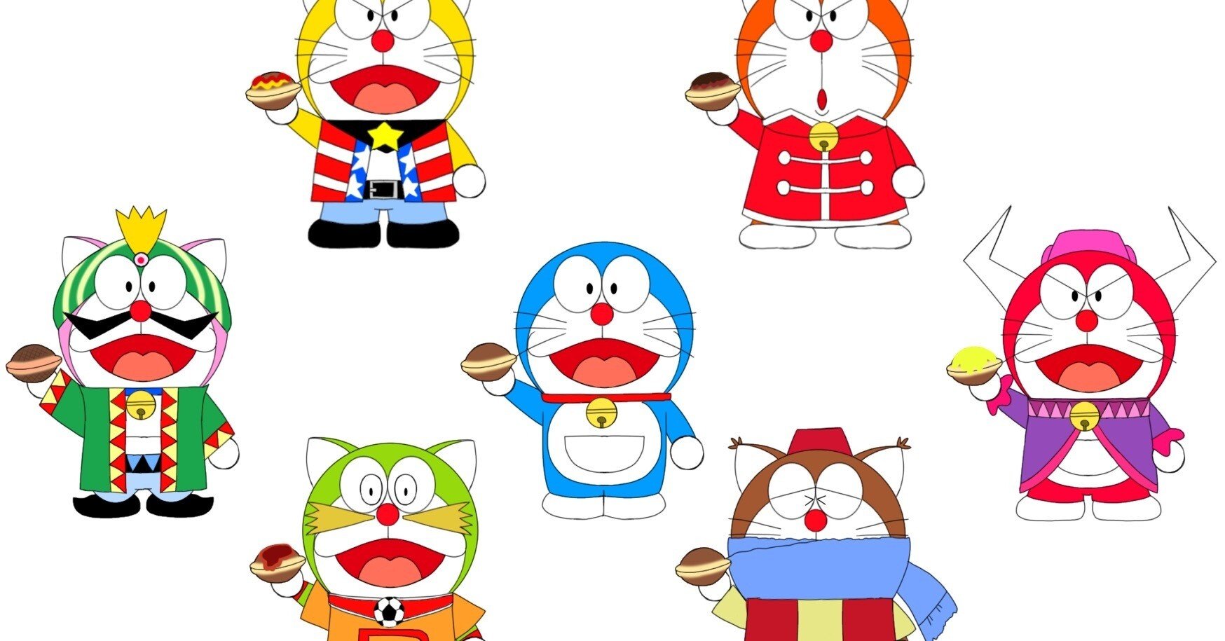 ドラえもんの誕生日に世界のドラ焼きパーティー｜絵描きの冒険者KATOSAN