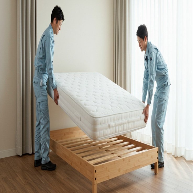 引っ越し時のマットレスの運び方｜最適解と失敗回避｜Haru＠引っ越し