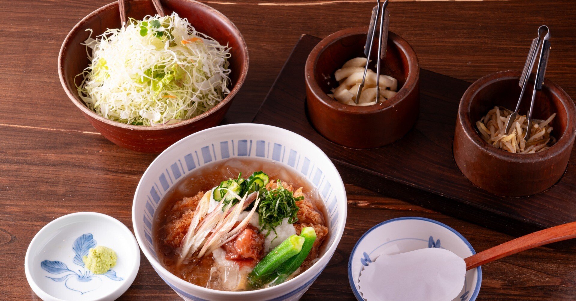 熱々のトンカツにキンキンのだしをかける攻めの逸品「かつ吉 渋谷店