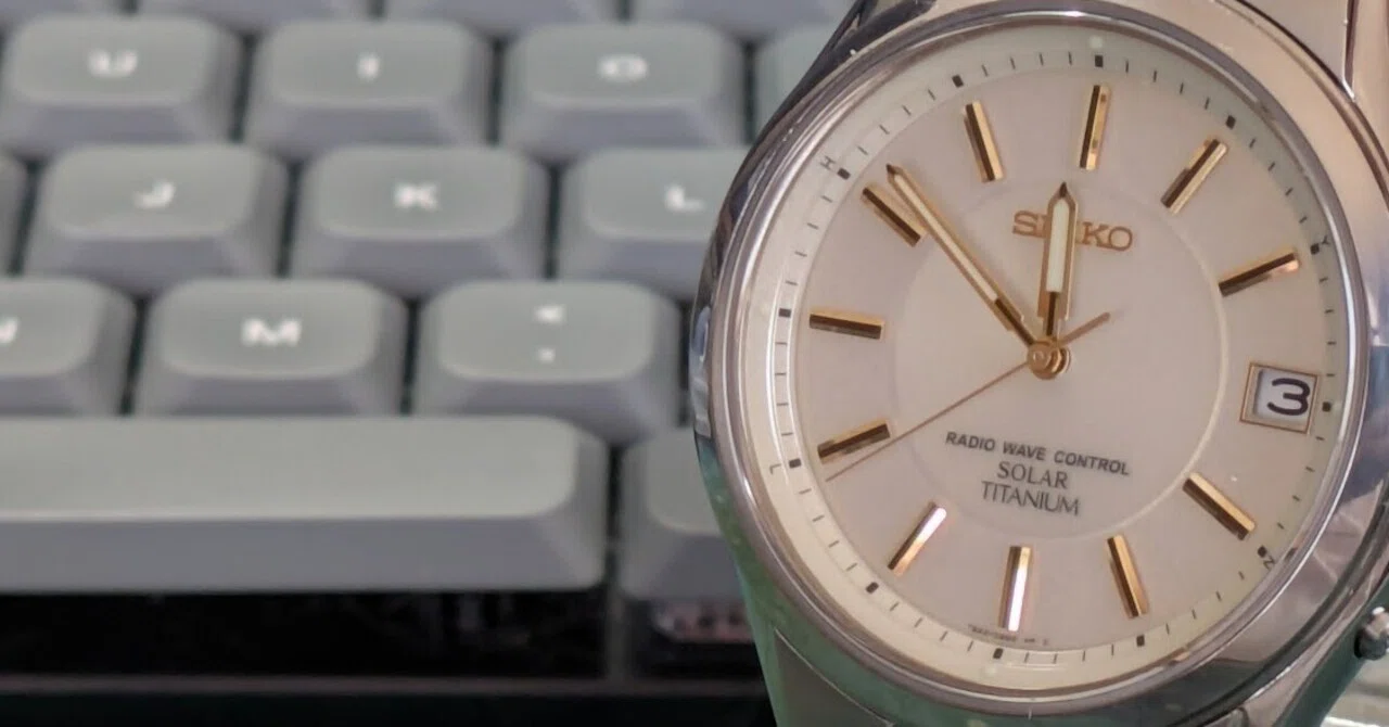 No.266 | Seiko | 7B42-0AN0 | 傷消し＠チタニウムブレスな時計｜と