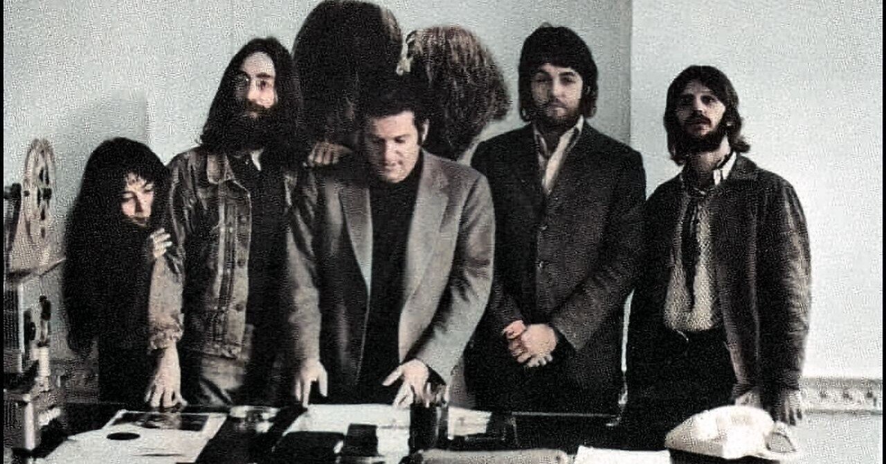 解散直前にジョンとポールが共に写った一枚 1969年9月20日｜Far East