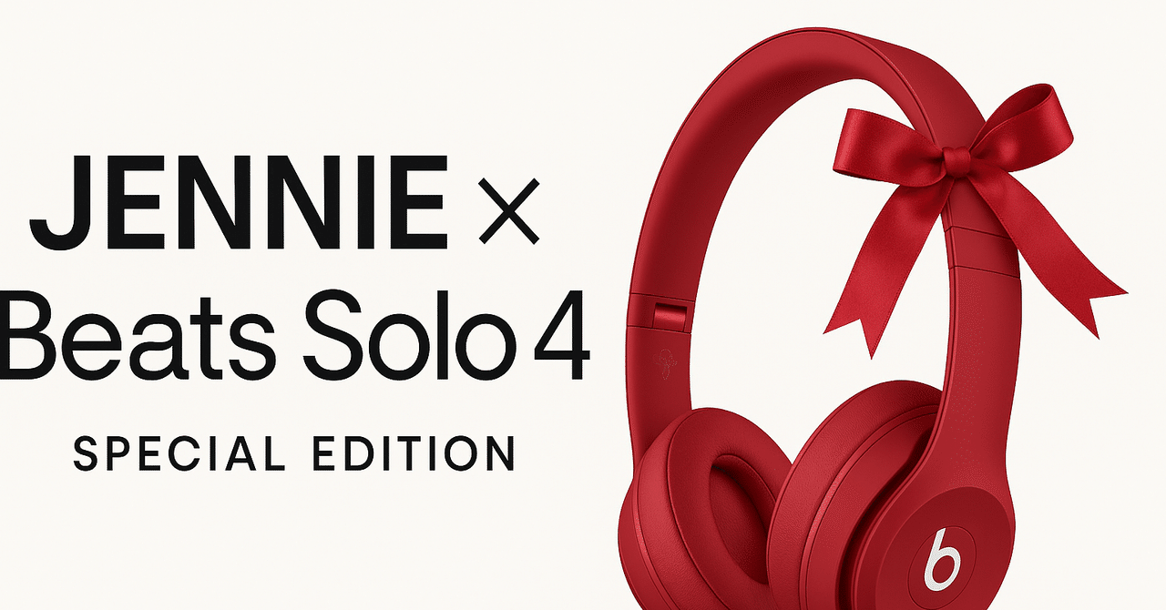 Beats Solo 4 JENNIE Special Edition Beats & Jennie launch
