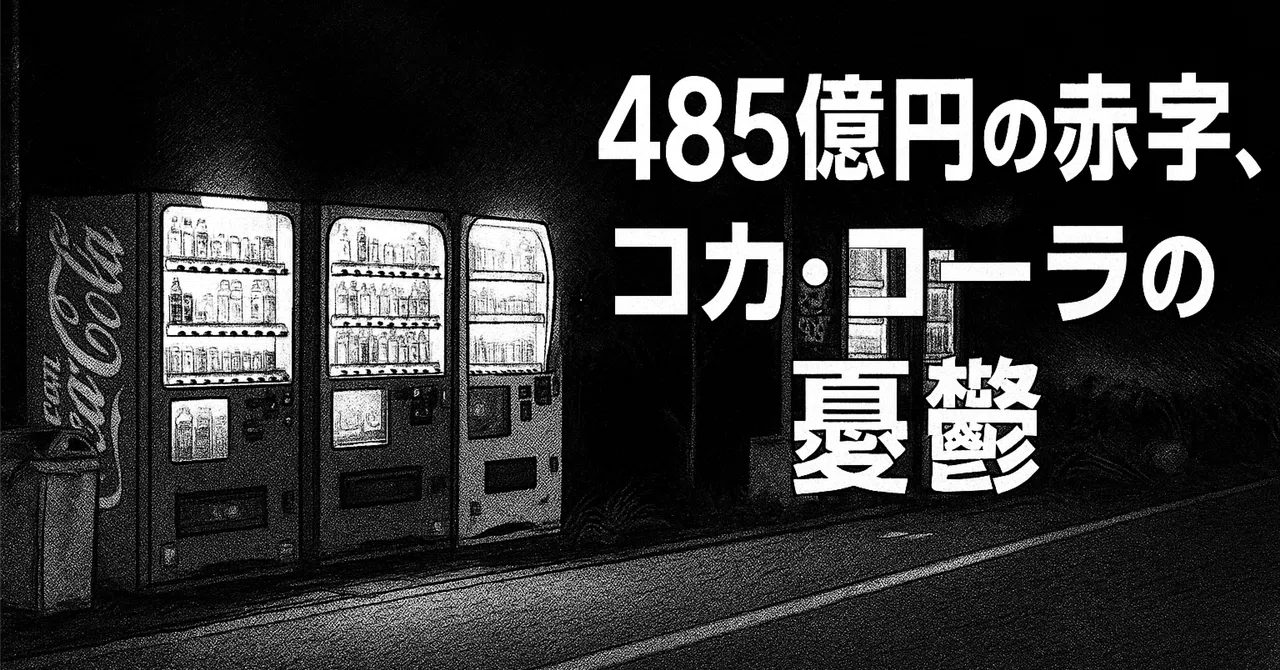 485億円の赤字、コカ・コーラの憂鬱｜コムギ?comugi