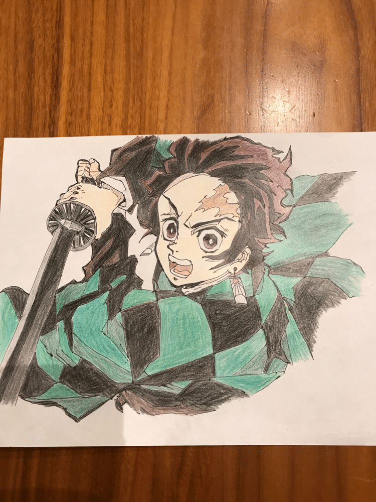 鬼滅の刃 イラスト 一発勝負 Juya Note