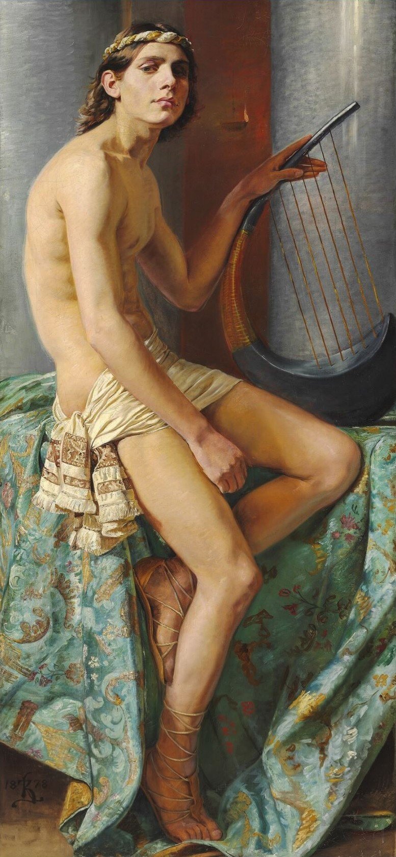 聖書や神話を知らんと理解できんアートが多いのでエピソード別にまとめてみる 旧約聖書篇47 サウル王とダビデの竪琴 さとなお 佐藤尚之 Note