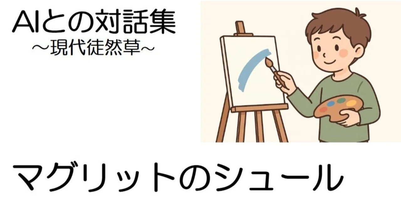 マグリットのシュール|Happo