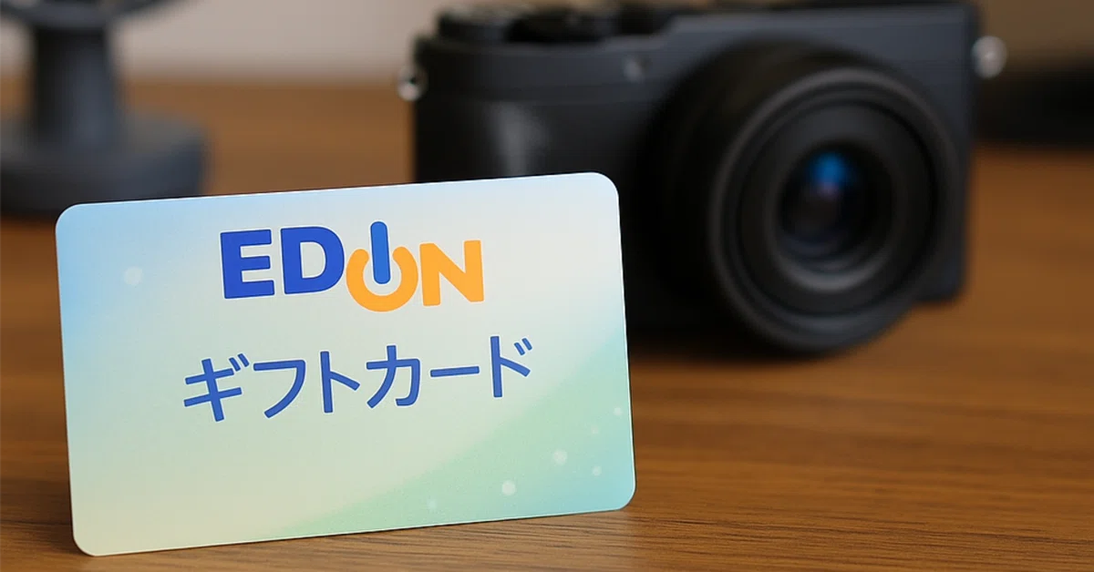 2025保存版】エディオン（2730）株主優待：ギフトカードは“実質現金