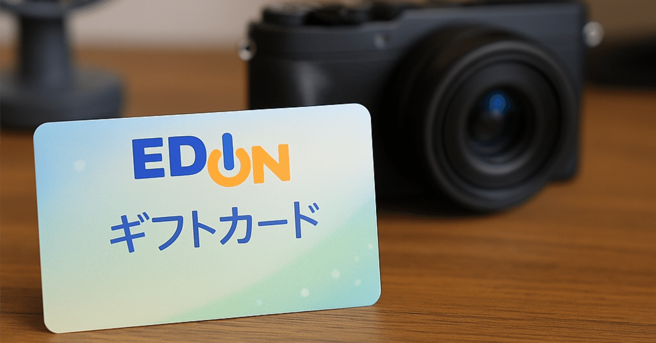 2025保存版】エディオン（2730）株主優待：ギフトカードは“実質現金
