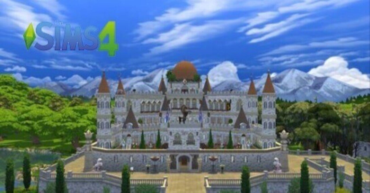 シムズ4】建築紹介 パート2｜【Sims4】時を超えた同居録