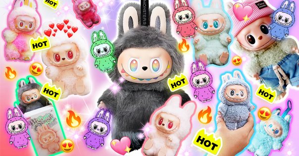 【即日発送】⭐︎大人気商品⭐︎即完売　ラブブ　シークレット　ブラック　キーホルダー 急激な流行『ラブブ』火付け役はブラック・ピンク、リサの