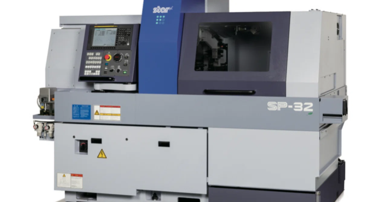 スター精密、最大加工径32mm対応のスイス型自動旋盤「SP-32」を発表