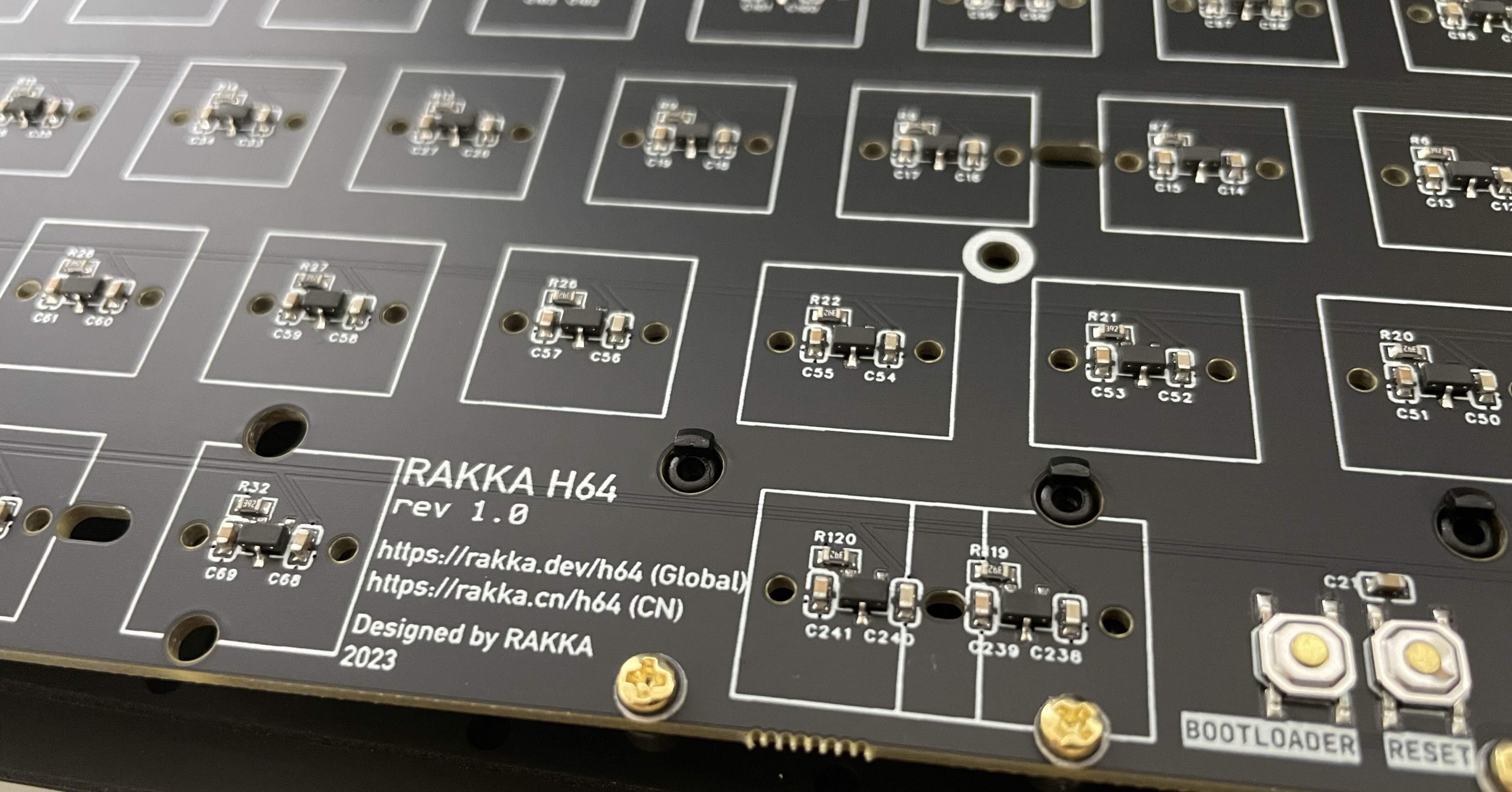 rakka 64 PCB購入編｜何野何某