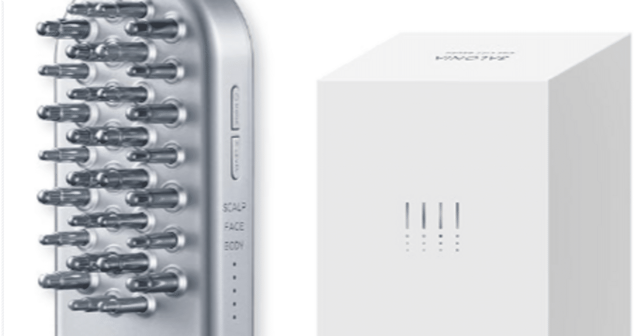 SALONIA 電気 スカルプ ブラシ シルバー SALONIA 電気 スカルプ ブラシ