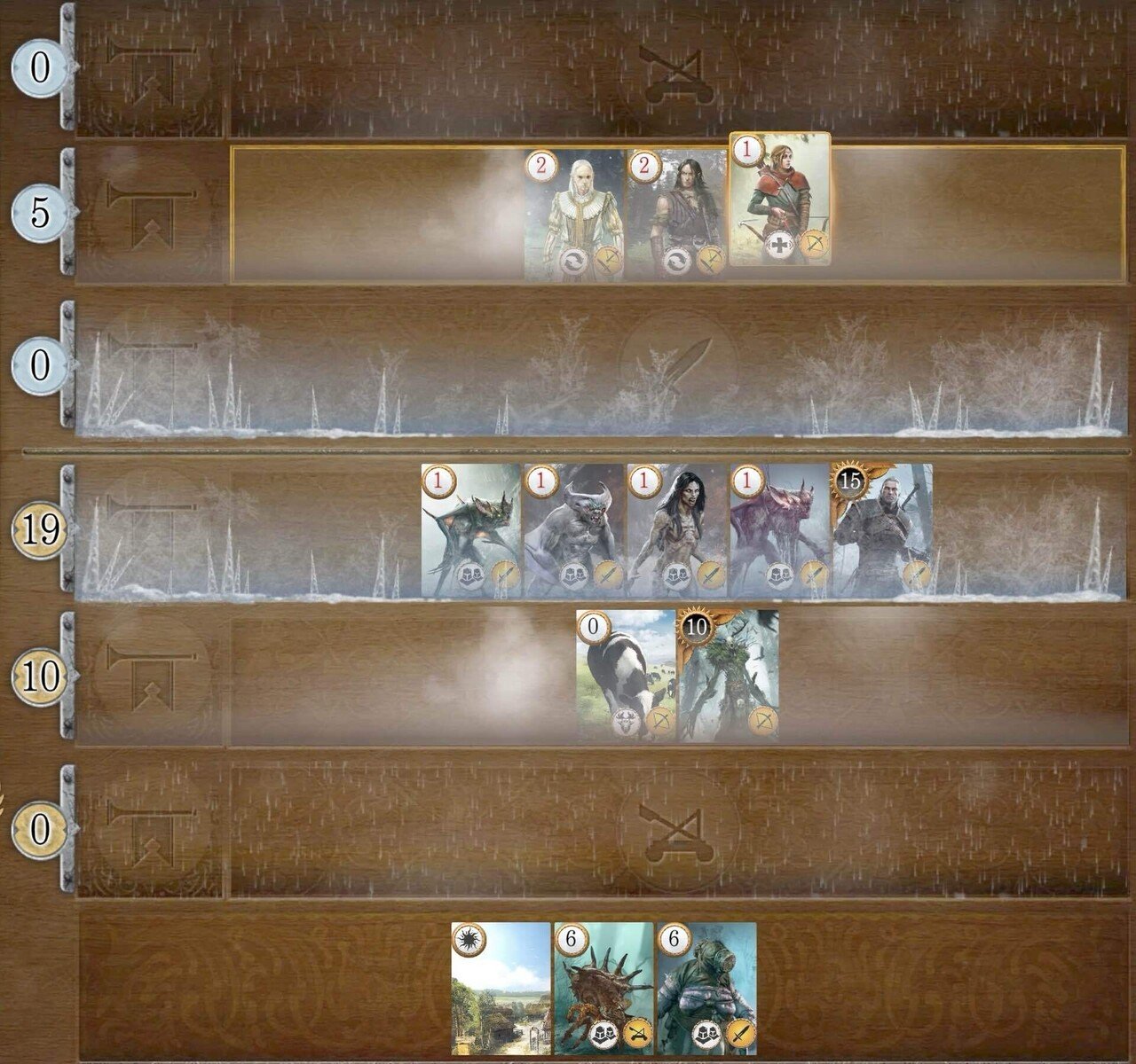 グウェントの基本ルールとデッキの特徴「ウィッチャー3 ワイルドハント