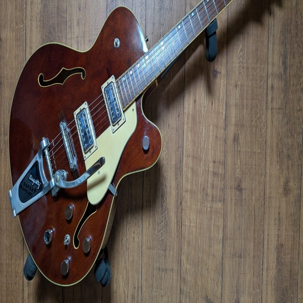 Gretsch風ギターに改造｜歌月工芸