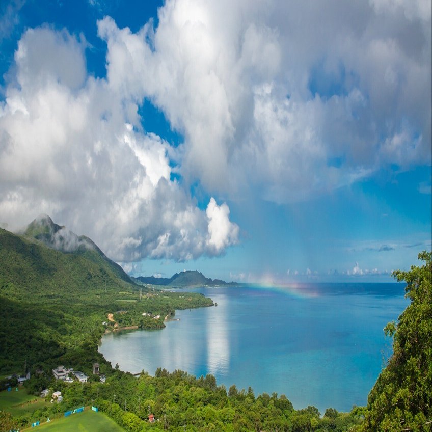 旅知識】石垣島の絶景ポイントで虹を待ち伏せして見る｜atsushi okinawa