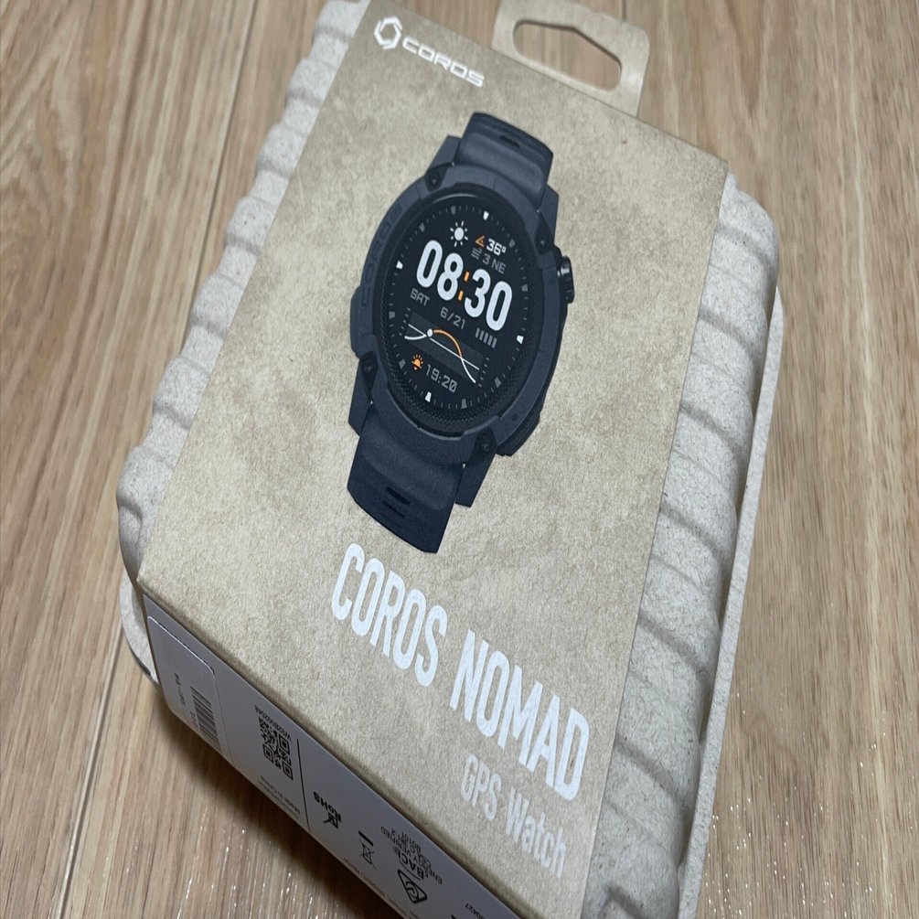 GPSウォッチ】 COROSの新作 「NOMAD」 を手に入れたから見てほしい