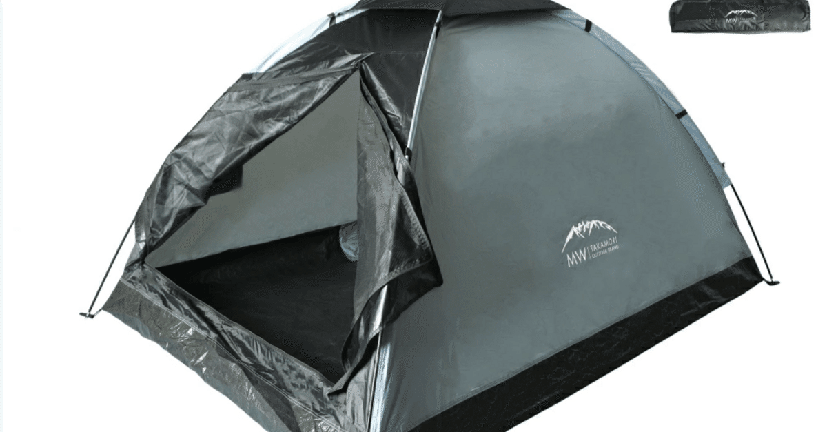 MW TAKAMORI ドームテント 大人2人用 MW-TAKAMORI OUTDOOR BRAND-】ドームテント 大人2人用 防水 フル