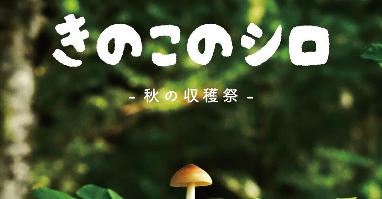 きのこのシロ-秋の収穫祭-開催中！@ハンズ横浜6F 2025/9/3〜10/5