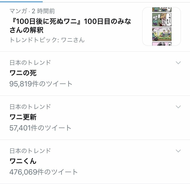 100日後に死ぬワニ を読んで思い出したのは ちゃき Misaki T Note