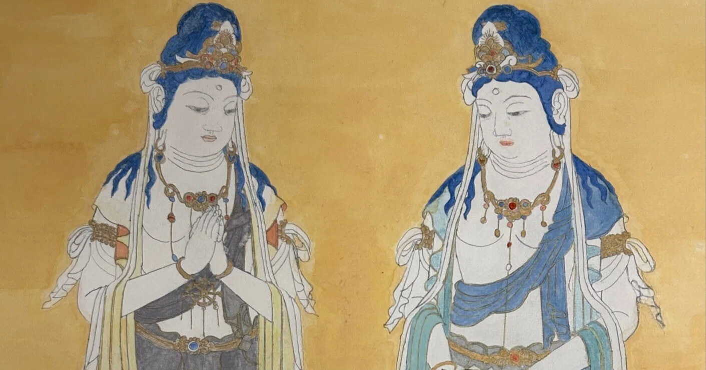 仏画への想いの丈が作品に現れる 【仏画曼荼羅アート―法楽寺―】｜達磨