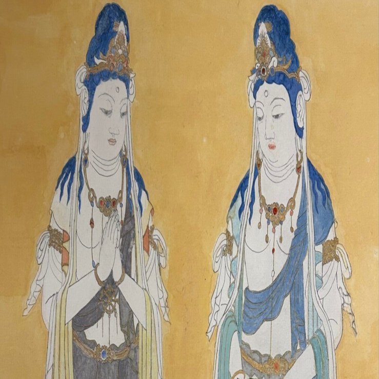 仏画への想いの丈が作品に現れる 【仏画曼荼羅アート―法楽寺―】｜達磨