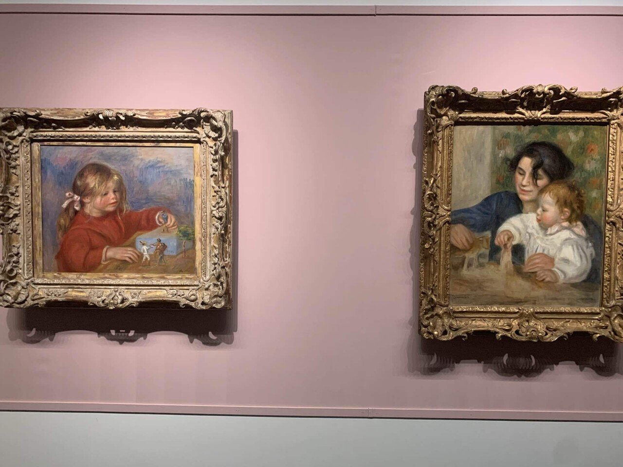 美品 ルノワール「足をふく浴女」複製画 サンパウロ美術館展 豪華額装 ルノアール 美品 ルノワール「足をふく浴女」複製画 サンパウロ美術館展