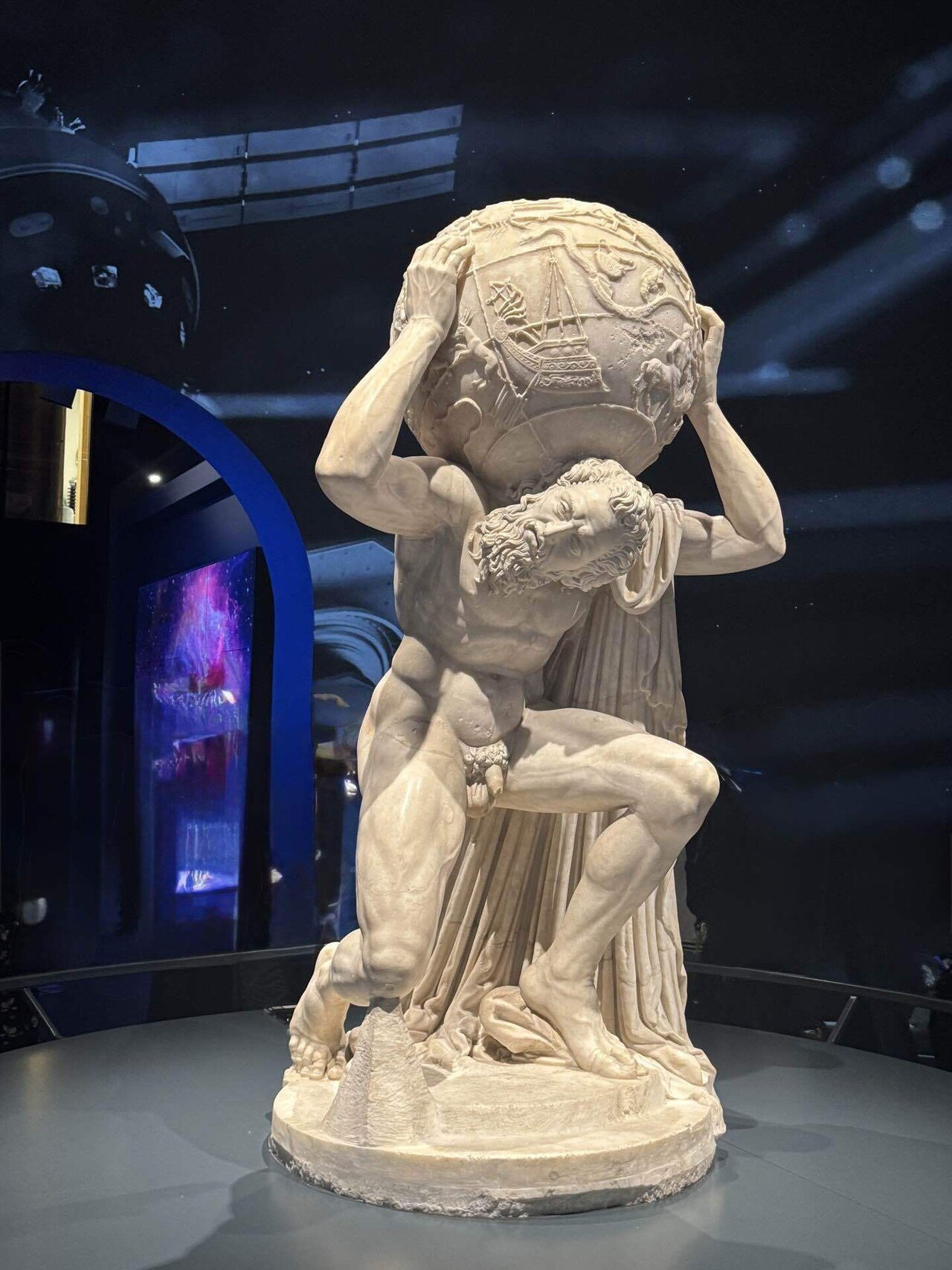 イタリア親子の銅像 イタリア親子の銅像