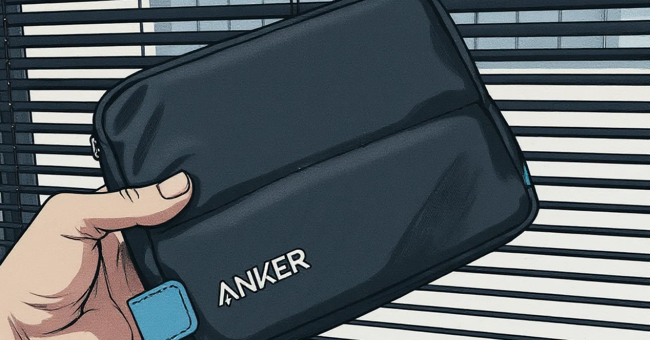 Anker x Kokuyo ガジェットポーチ：充電器とケーブルをスマートに整理