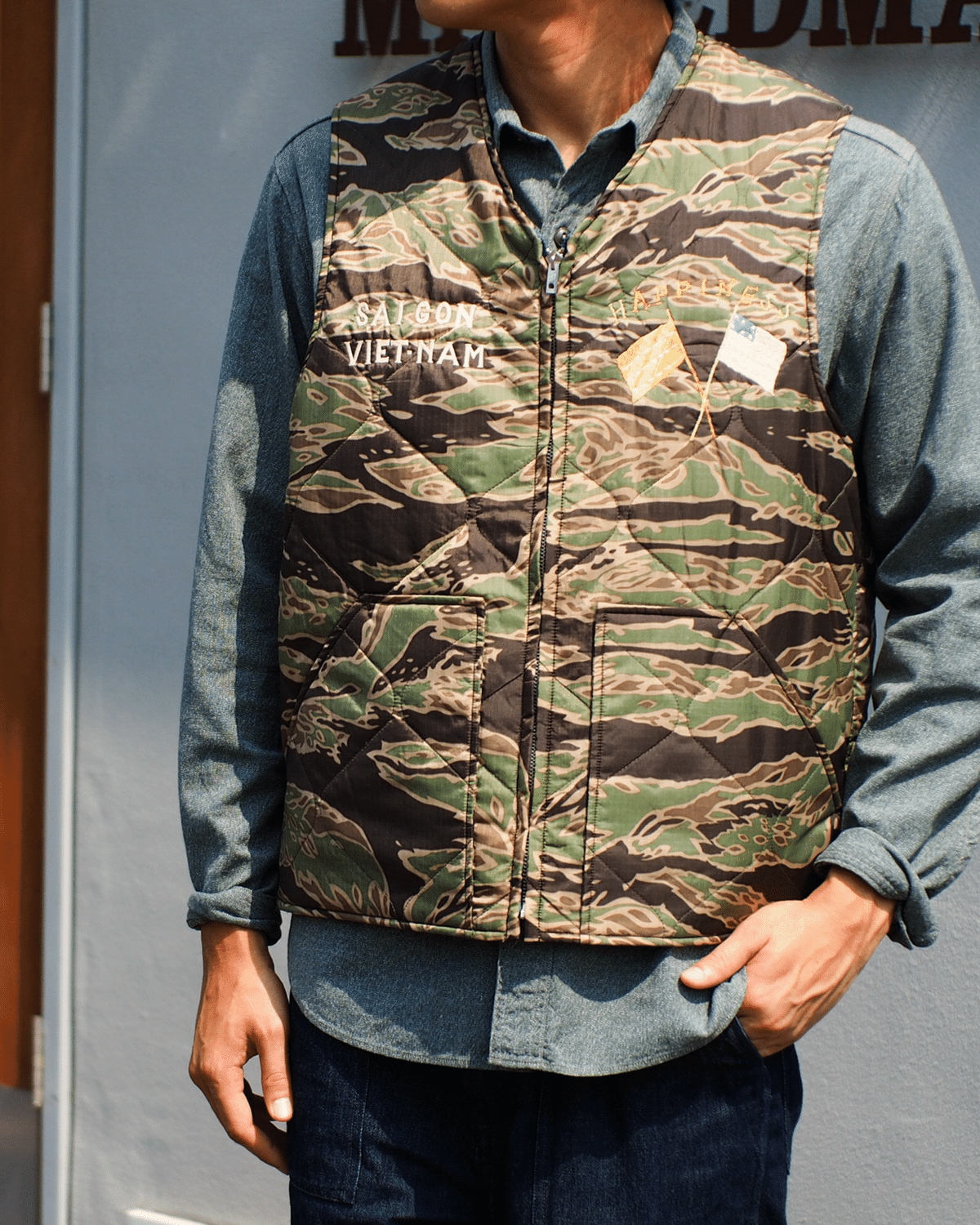 新品未使用 テーラー東洋 TT15634 ベトナム ライナー ベスト M