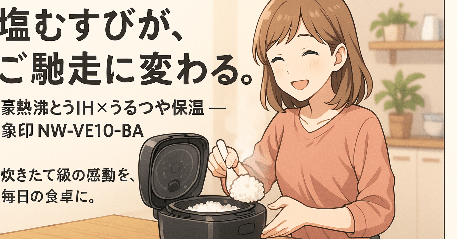✨安心の動作保証付✨象印 2023年製 IH炊飯ジャー NW-VE10-BA【愛市IFC050238-104】 IH炊飯ジャー NW-VK10 BA（ブラック） | 象印マホービン公式オンライン