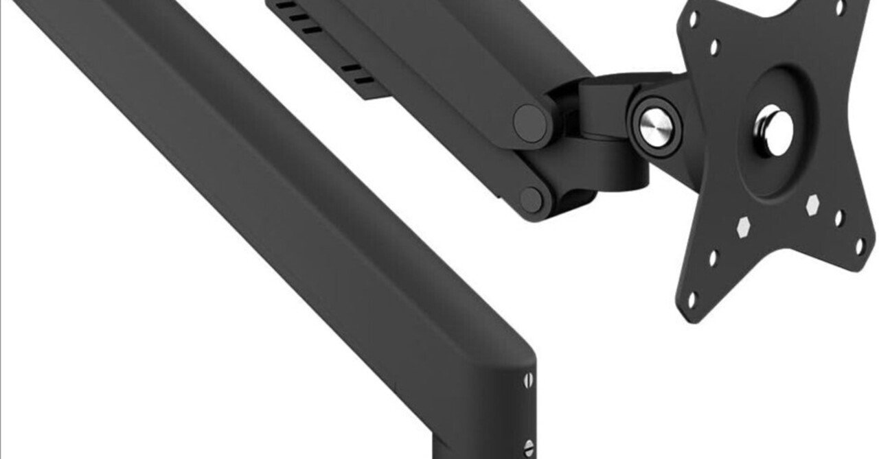 Pixio PS1S Wave モニターアーム完全レビュー：ガススプリング式の自由