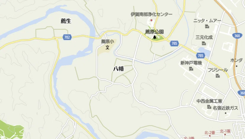 名張市八幡