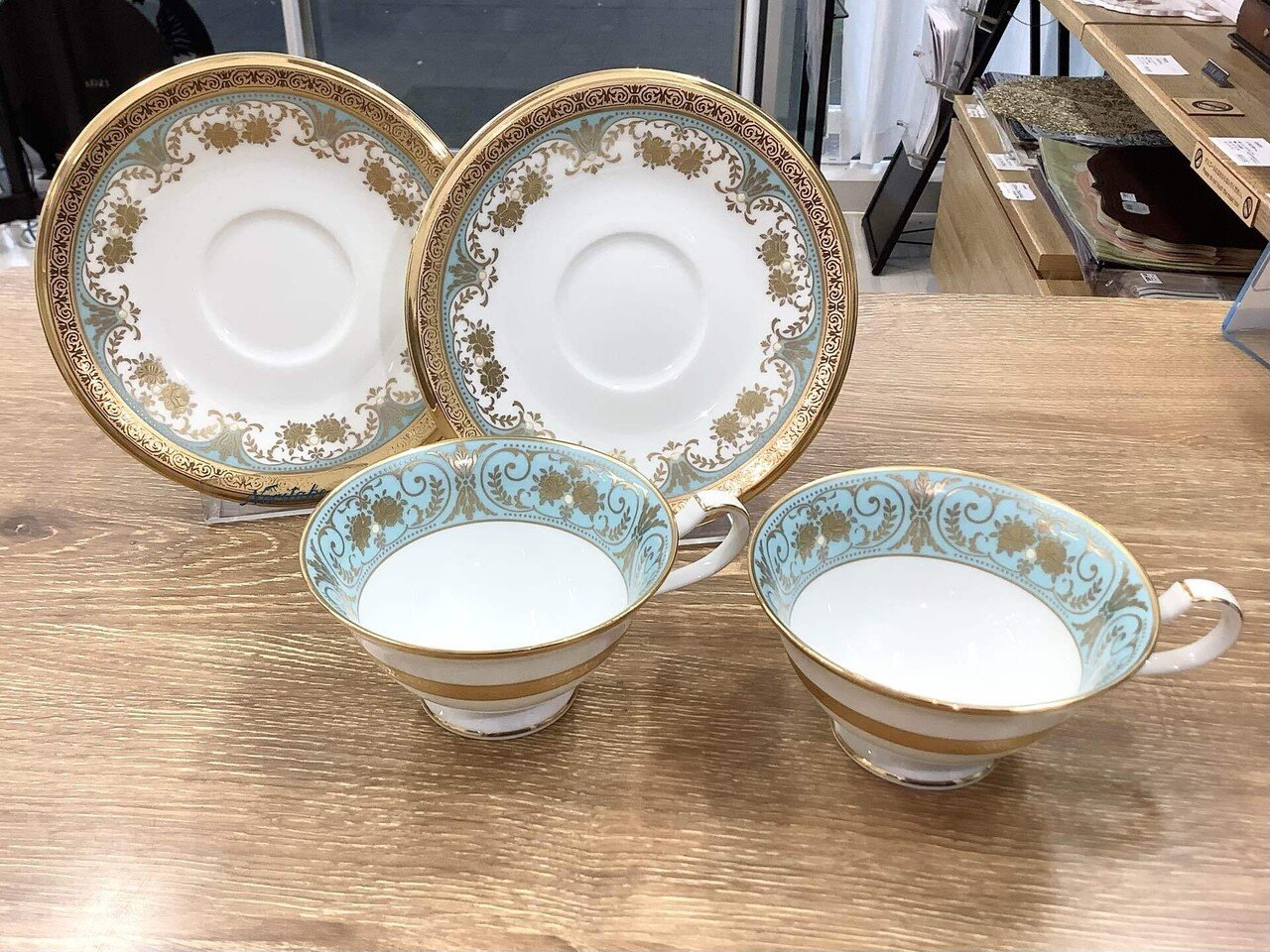 ジョージアンターコイズ ノリタケ大皿2枚 ジョージアンターコイズ ノリタケ大皿2枚 楽天市場】Noritake