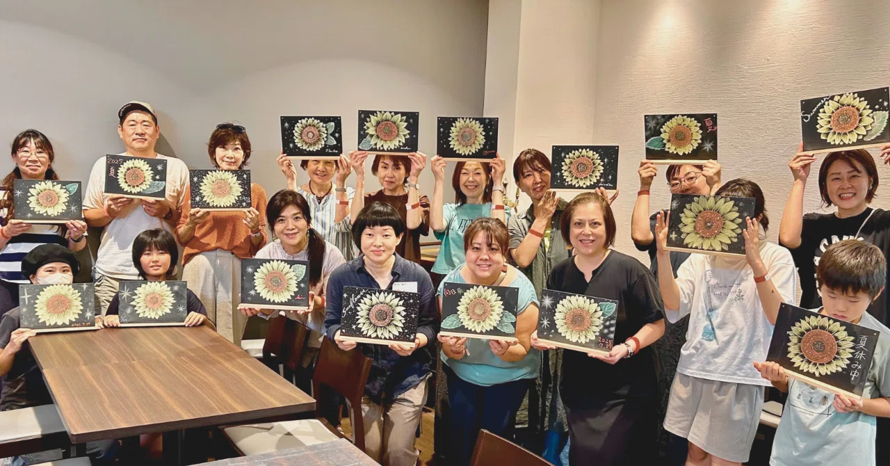 キットパス生誕20周年！パスフェス2025でチョークを使って咲いた