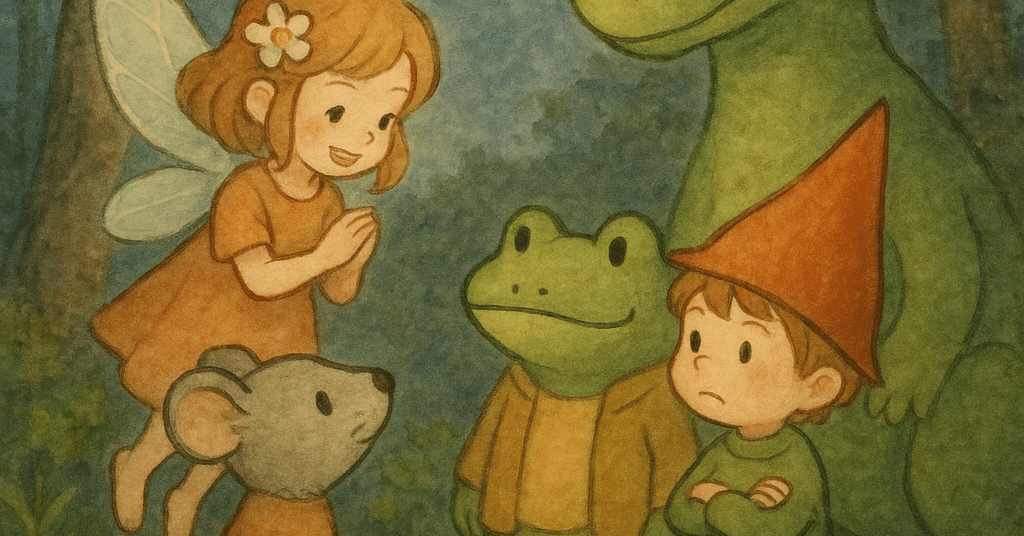 大人の絵本】森の妖精（第2話：仲良くなる）｜ホッピーセット@Splus
